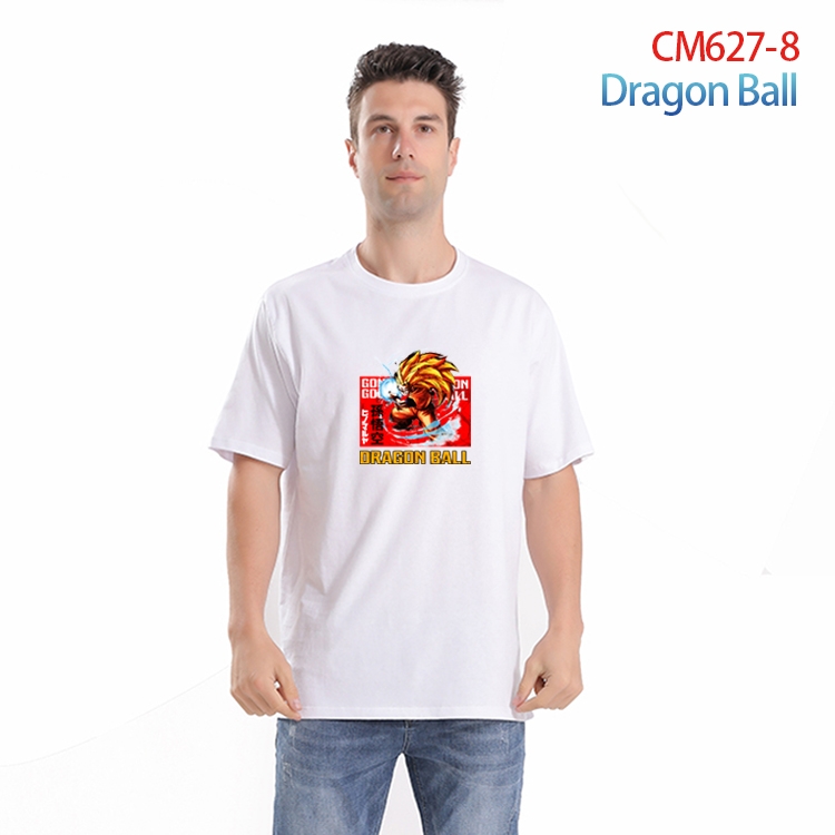 DRAGON BALL Printed short-sleeved cotton T-shirt from S to 4XL CM-627-8