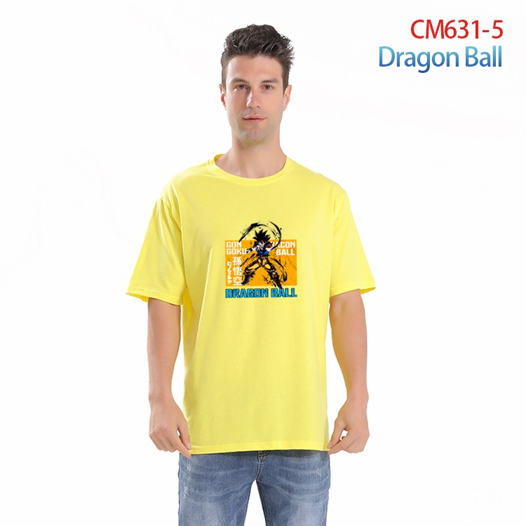 DRAGON BALL Printed short-sleeved cotton T-shirt from S to 4XL CM-631-5