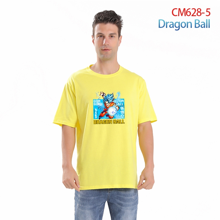 DRAGON BALL Printed short-sleeved cotton T-shirt from S to 4XL CM-628-5