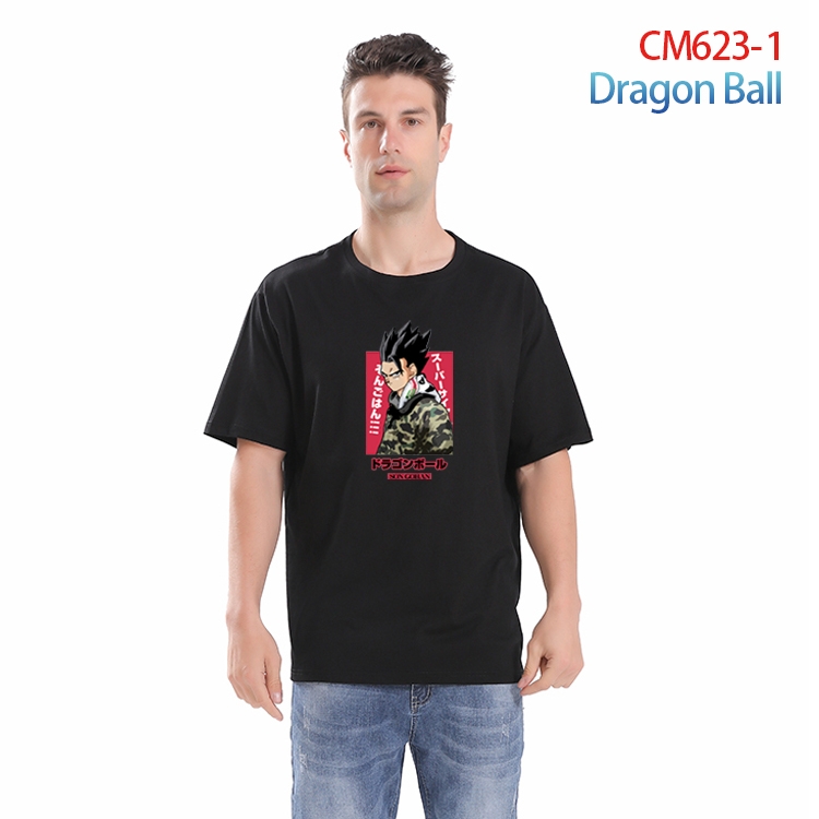 DRAGON BALL Printed short-sleeved cotton T-shirt from S to 4XL CM-623-1