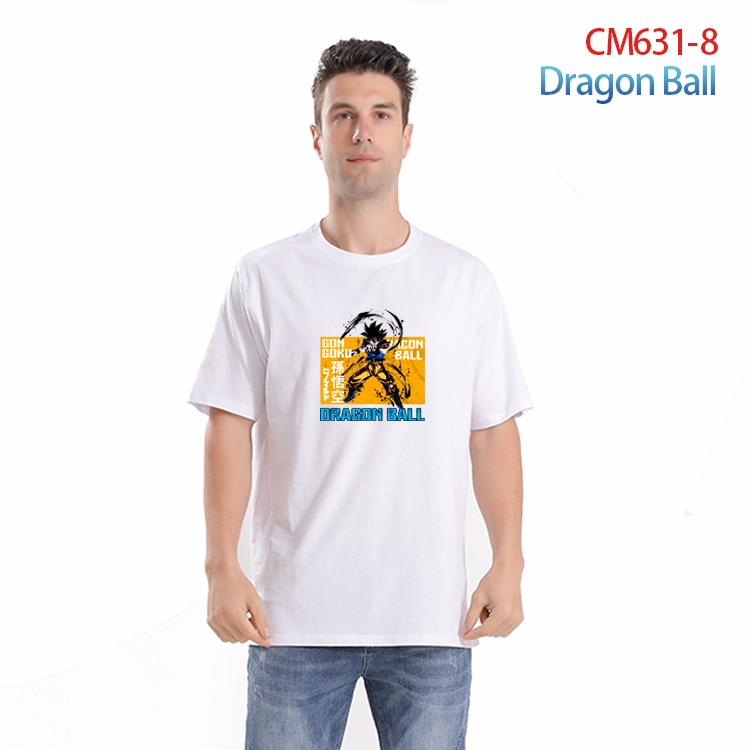 DRAGON BALL Printed short-sleeved cotton T-shirt from S to 4XL CM-631-8