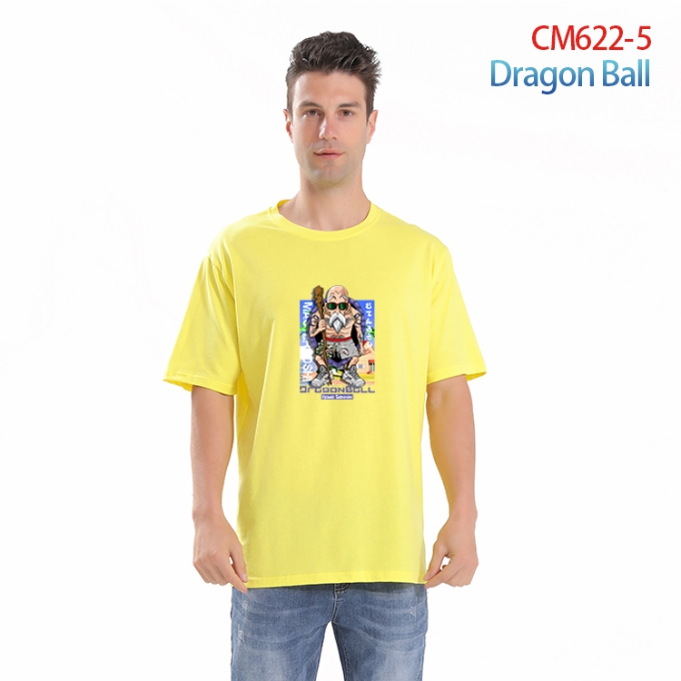 DRAGON BALL Printed short-sleeved cotton T-shirt from S to 4XL CM-622-5