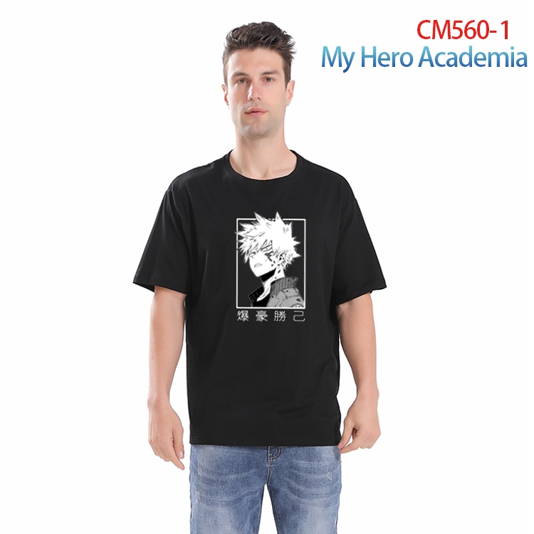 My Hero Academia Printed short-sleeved cotton T-shirt from S to 4XL  CM-560-1
