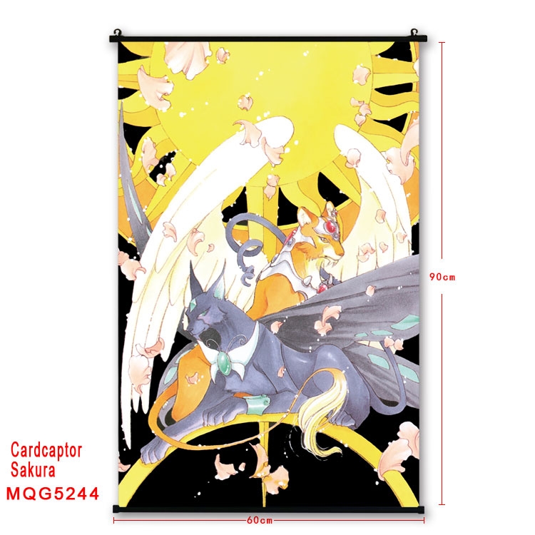 Card Captor Sakura Plastic pole cloth painting Wall Scroll 60X90CM preorder 3 days  MQG5244