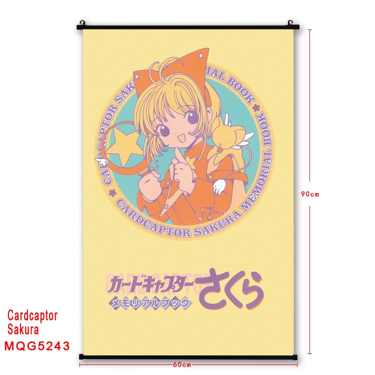 Card Captor Sakura Plastic pole cloth painting Wall Scroll 60X90CM preorder 3 days  MQG5243