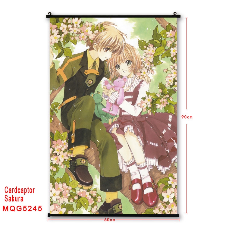 Card Captor Sakura Plastic pole cloth painting Wall Scroll 60X90CM preorder 3 days  MQG5245
