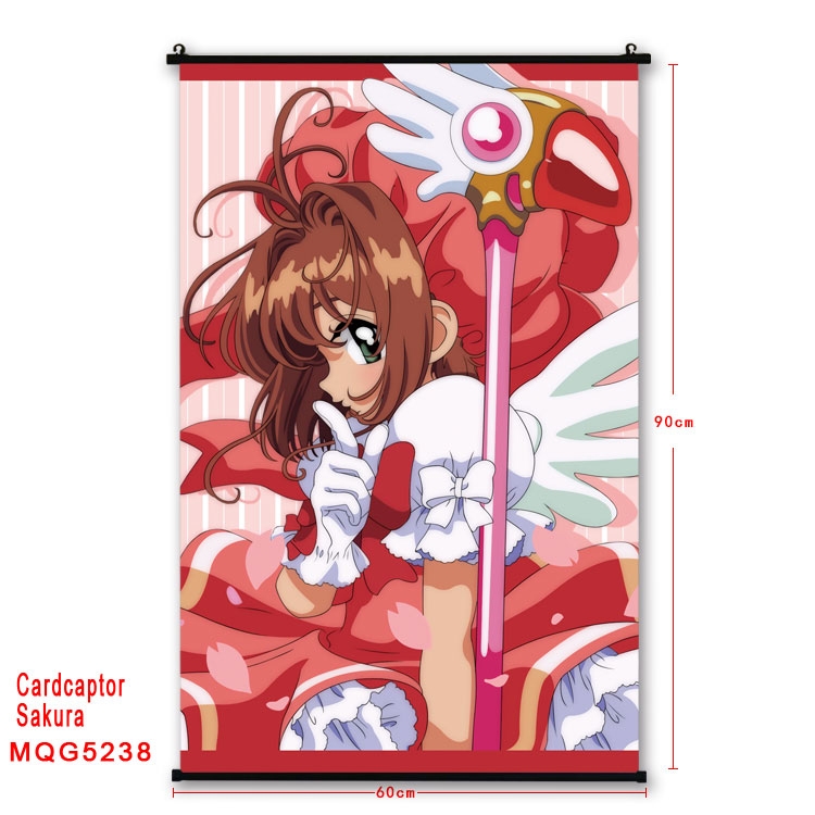 Card Captor Sakura Plastic pole cloth painting Wall Scroll 60X90CM preorder 3 days  MQG5238