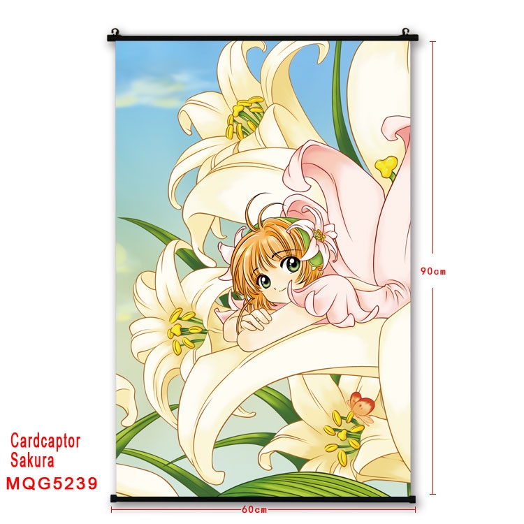 Card Captor Sakura Plastic pole cloth painting Wall Scroll 60X90CM preorder 3 days  MQG5239