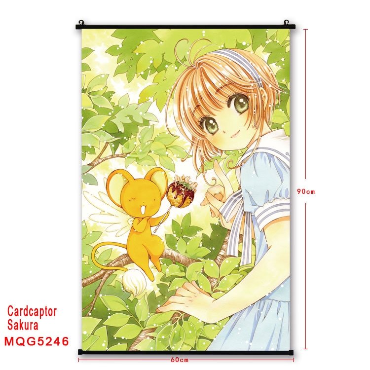 Card Captor Sakura Plastic pole cloth painting Wall Scroll 60X90CM preorder 3 days  MQG5246