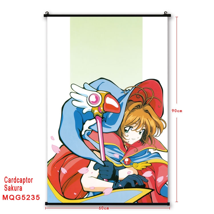 Card Captor Sakura Plastic pole cloth painting Wall Scroll 60X90CM preorder 3 days  MQG5235