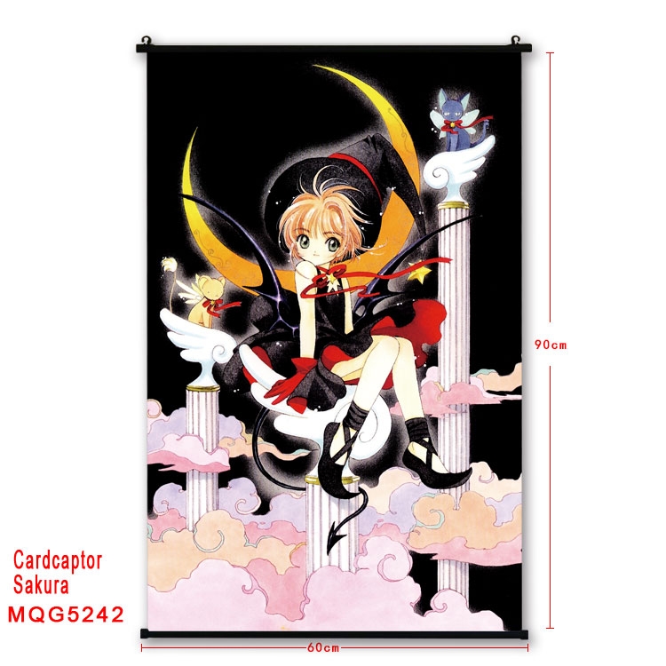 Card Captor Sakura Plastic pole cloth painting Wall Scroll 60X90CM preorder 3 days  MQG5242