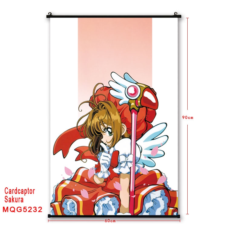 Card Captor Sakura Plastic pole cloth painting Wall Scroll 60X90CM preorder 3 days  MQG5232