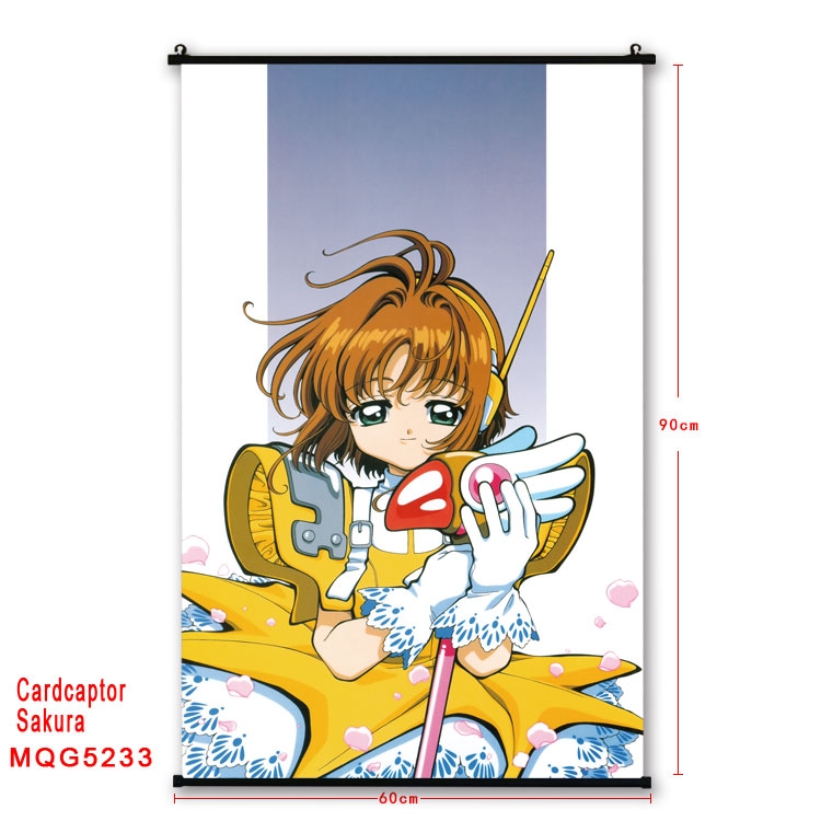 Card Captor Sakura Plastic pole cloth painting Wall Scroll 60X90CM preorder 3 days  MQG5233