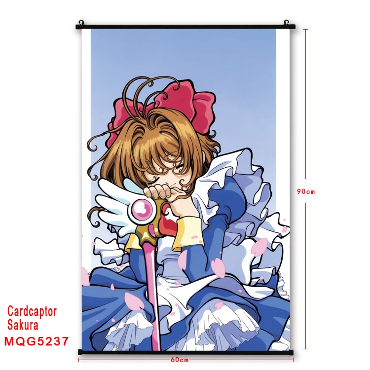 Card Captor Sakura Plastic pole cloth painting Wall Scroll 60X90CM preorder 3 days  MQG5237