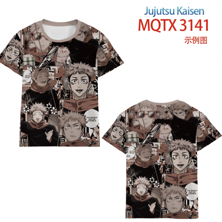 Jujutsu Kaisen full color printed short-sleeved T-shirt from 2XS to 5XL  MQTX3141