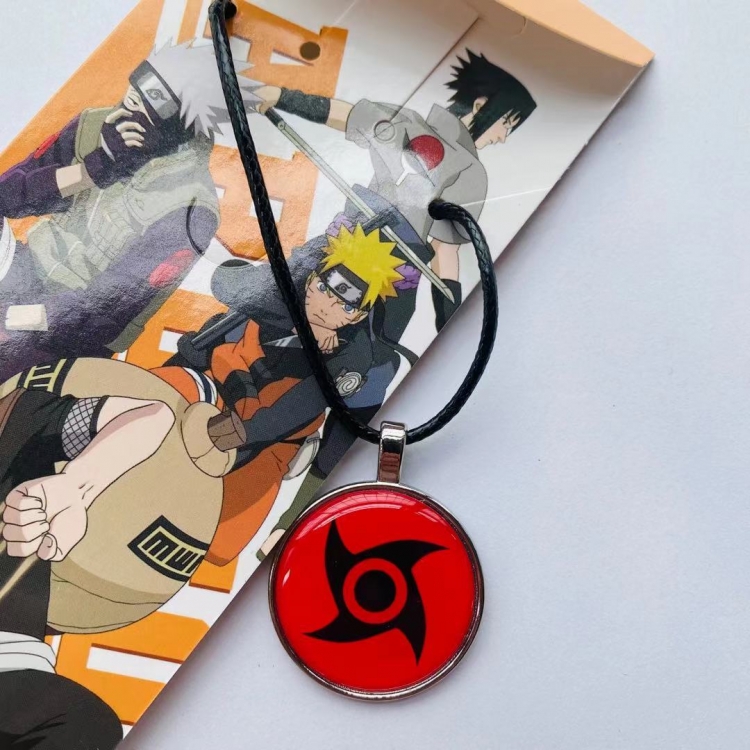  Naruto Leather rope necklace pendant jewelry