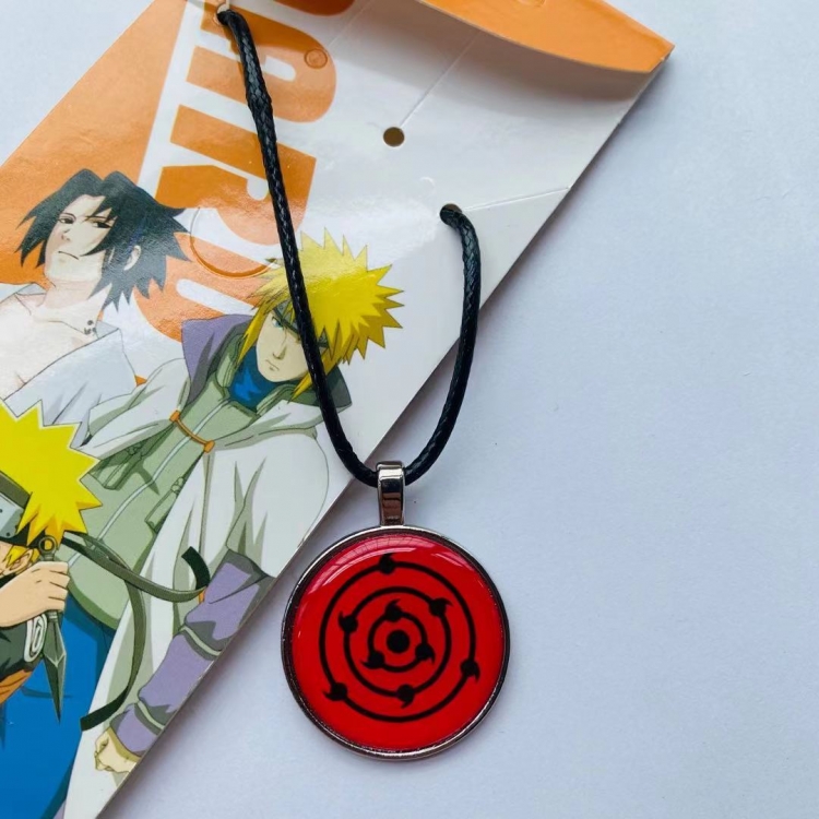  Naruto Leather rope necklace pendant jewelry