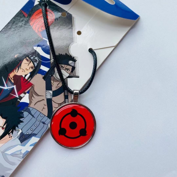  Naruto Leather rope necklace pendant jewelry