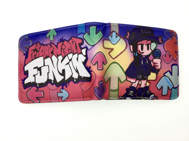 Friday Night Funkin Short card wallet 11X9.5CM 60G