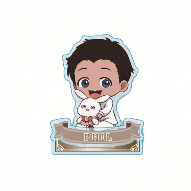 The Promised Neverland Anime Acrylic Standing Plates  Keychain