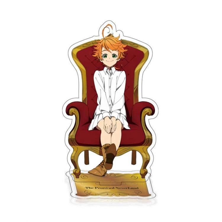 The Promised Neverland Anime Acrylic Standing Plates  Keychain