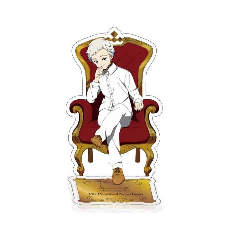 The Promised Neverland Anime Acrylic Standing Plates  Keychain