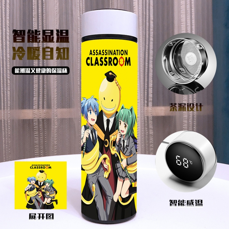 Ansatsu Kyoushitsu Assassination Classroom Apparent temperature 304 stainless steel Thermos Cup 500ML