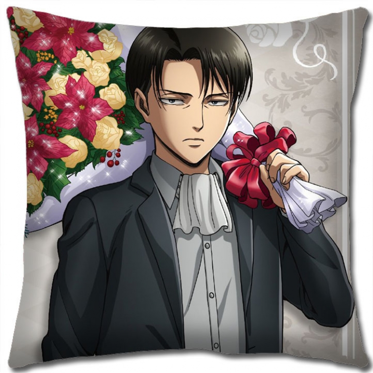 Shingeki no Kyojin Anime square full-color pillow cushion 45X45CM NO FILLING  J12-202