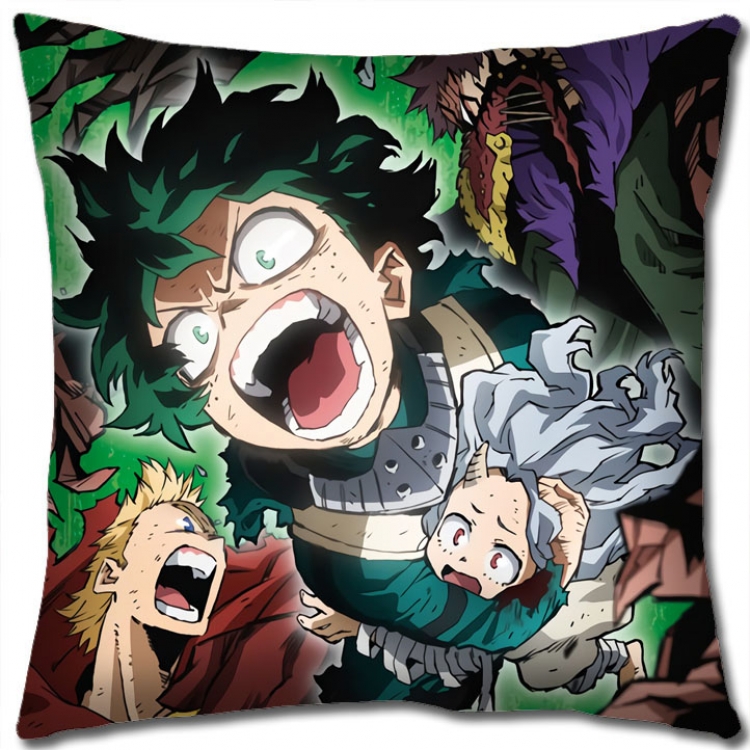 My Hero Academia Anime square full-color pillow cushion 45X45CM NO FILLING w9-368