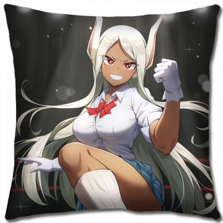 Hero Academia Anime square full-color pillow cushion 45X45CM NO FILLING  w9-383