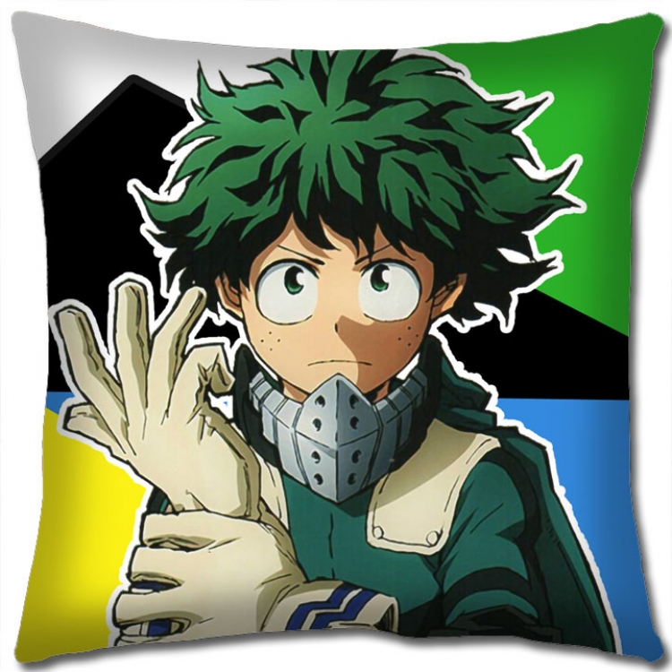 Hero Academia Anime square full-color pillow cushion 45X45CM NO FILLING w9-431