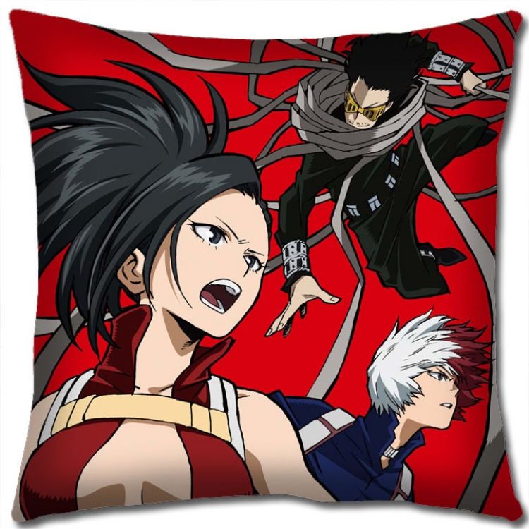 Hero Academia Anime square full-color pillow cushion 45X45CM NO FILLING w9-371