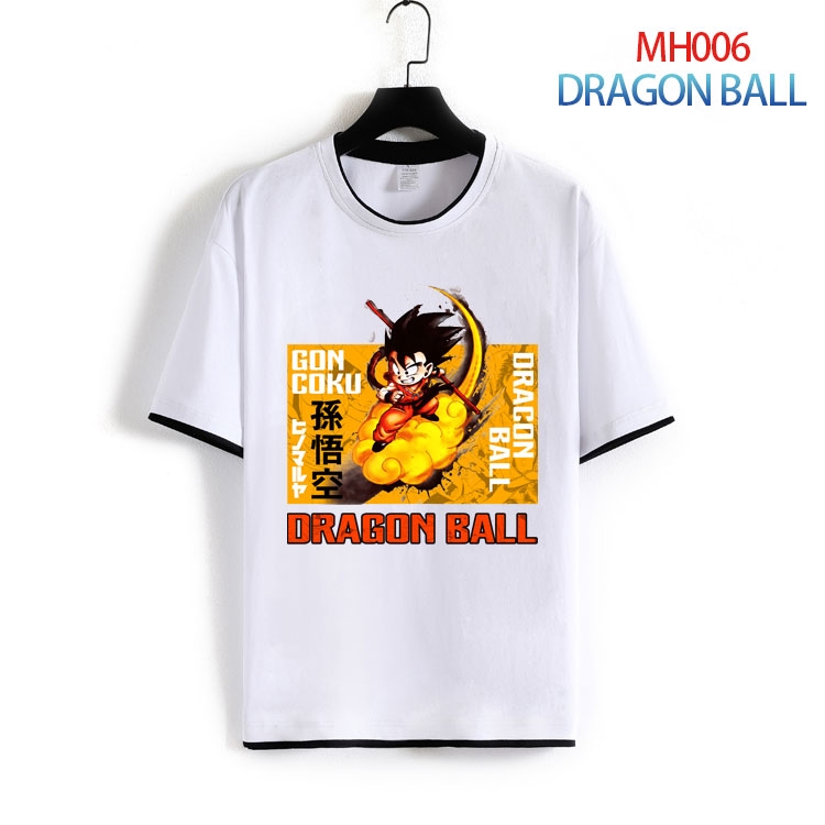 DRAGON BALL Pure cotton  Loose short sleeve round neck T-shirt  from S to 4XL MH-006-(2)