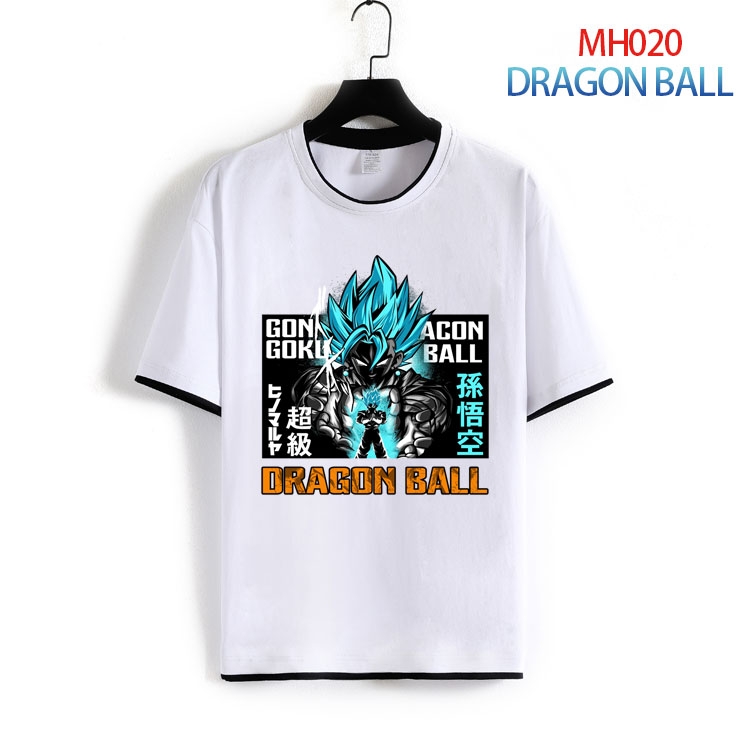 DRAGON BALL Pure cotton  Loose short sleeve round neck T-shirt  from S to 4XL MH-020-(2)