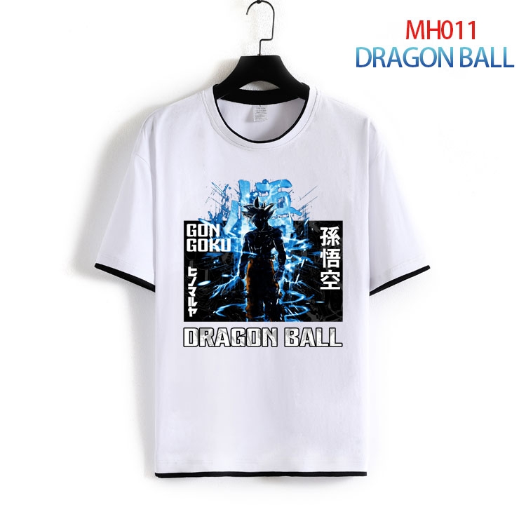 DRAGON BALL Pure cotton  Loose short sleeve round neck T-shirt  from S to 4XL  MH-011-(2)