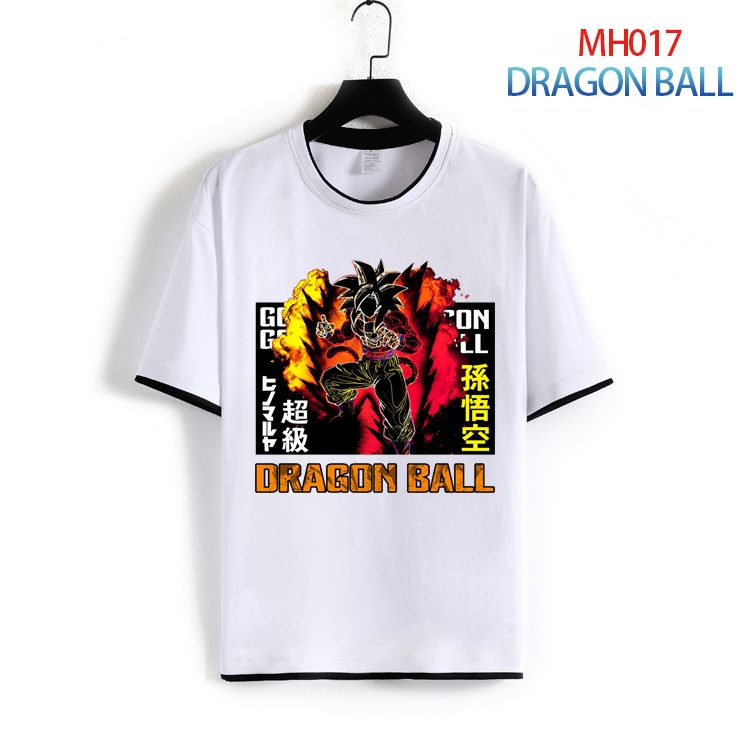 DRAGON BALL Pure cotton  Loose short sleeve round neck T-shirt  from S to 4XL MH-017-(2)