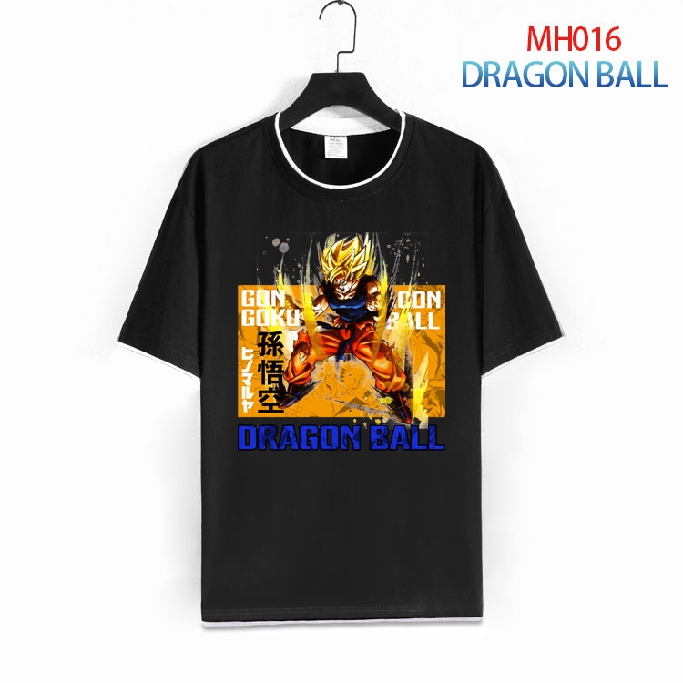 DRAGON BALL Pure cotton  Loose short sleeve round neck T-shirt  from S to 4XL  MH-016-(1)