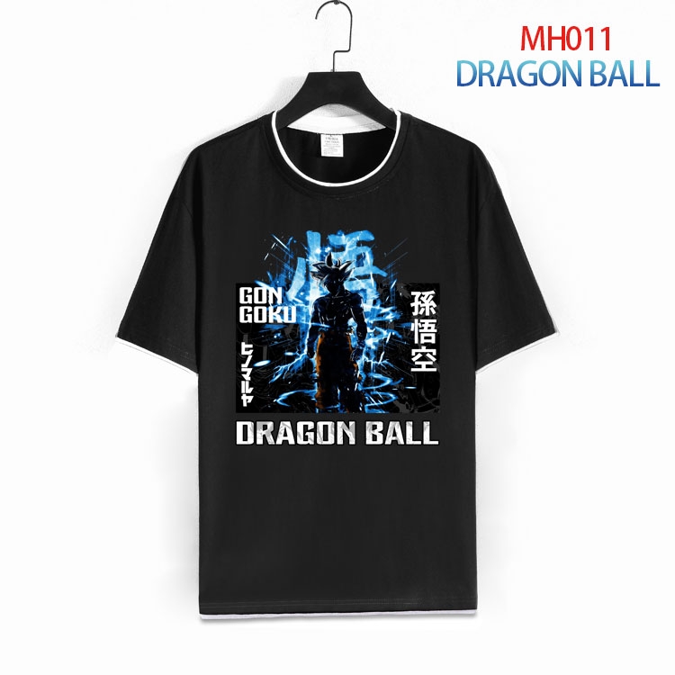 DRAGON BALL Pure cotton  Loose short sleeve round neck T-shirt  from S to 4XL  MH-011-(1)