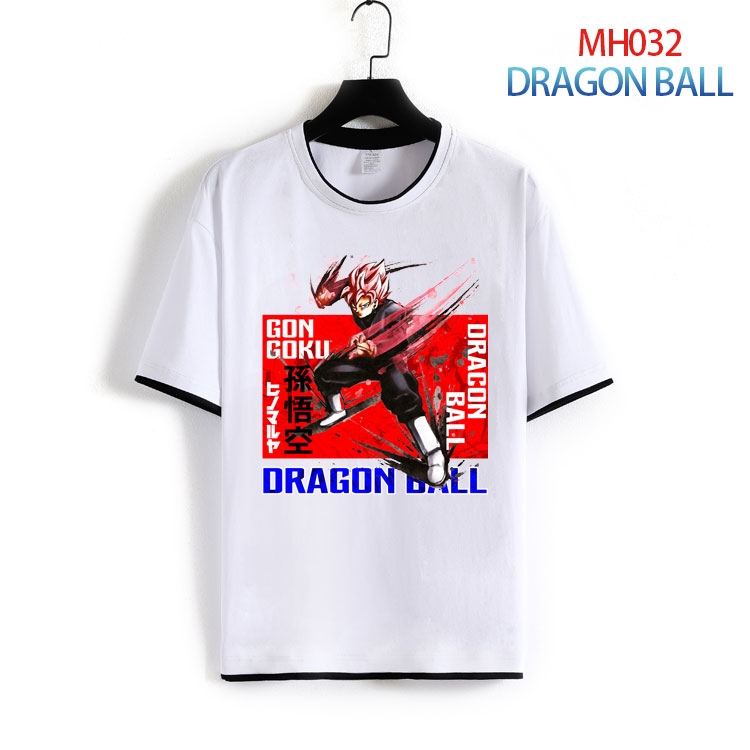 DRAGON BALL Pure cotton  Loose short sleeve round neck T-shirt  from S to 4XL  MH-032-(2)