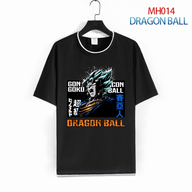 DRAGON BALL Pure cotton  Loose short sleeve round neck T-shirt  from S to 4XL  MH-014-(1)
