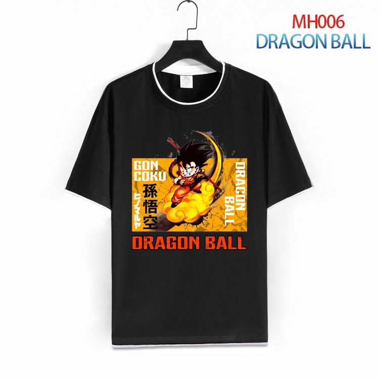 DRAGON BALL Pure cotton  Loose short sleeve round neck T-shirt  from S to 4XL   MH-006-(1)