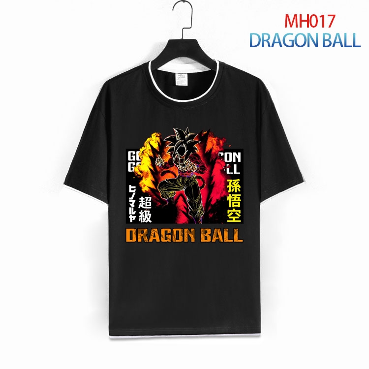 DRAGON BALL Pure cotton  Loose short sleeve round neck T-shirt  from S to 4XL   MH-017-(1)