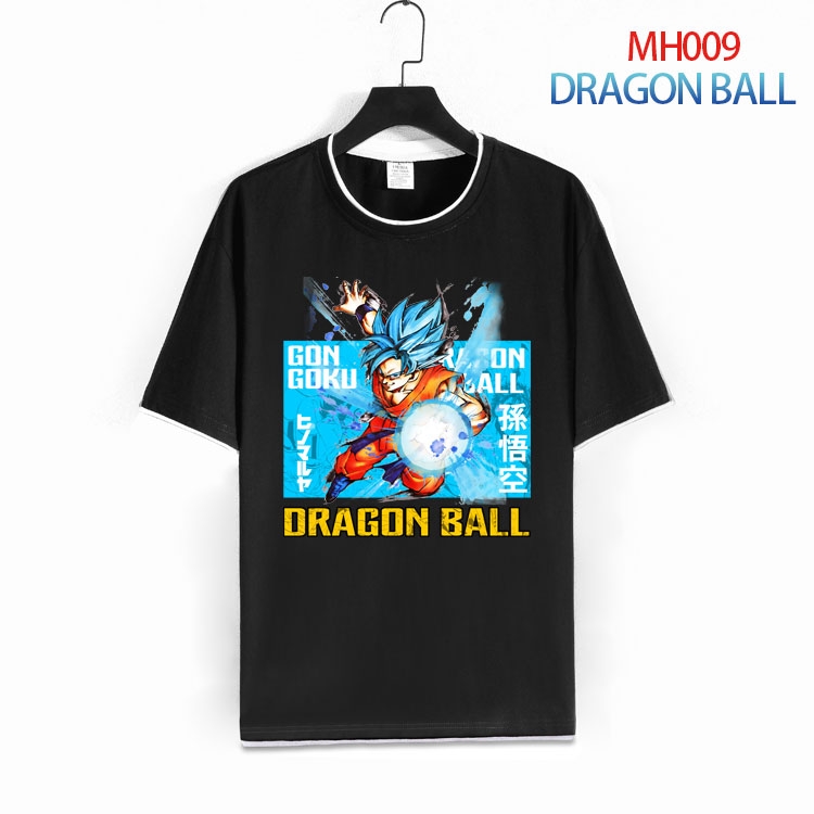 DRAGON BALL Pure cotton  Loose short sleeve round neck T-shirt  from S to 4XL   MH-009-(1)