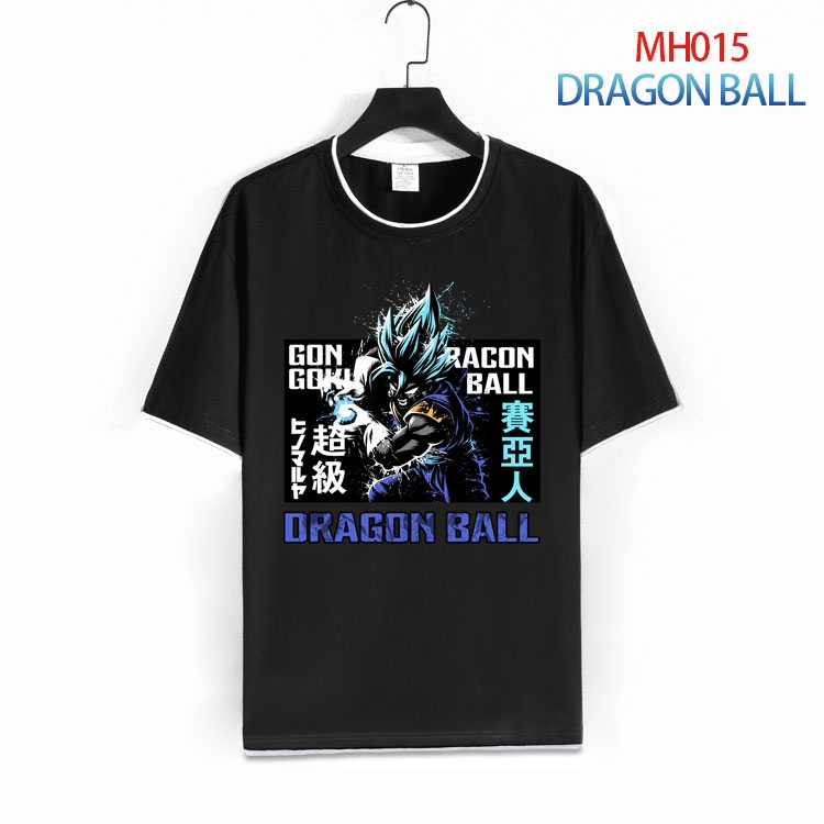 DRAGON BALL Pure cotton  Loose short sleeve round neck T-shirt  from S to 4XL  MH-015-(1)