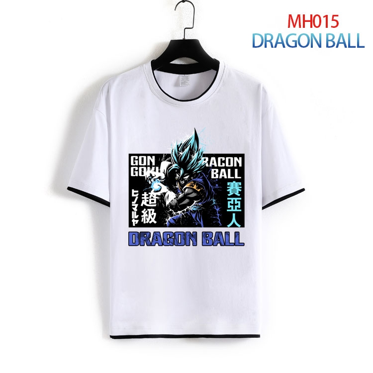 DRAGON BALL Pure cotton  Loose short sleeve round neck T-shirt  from S to 4XL MH-015-(2)