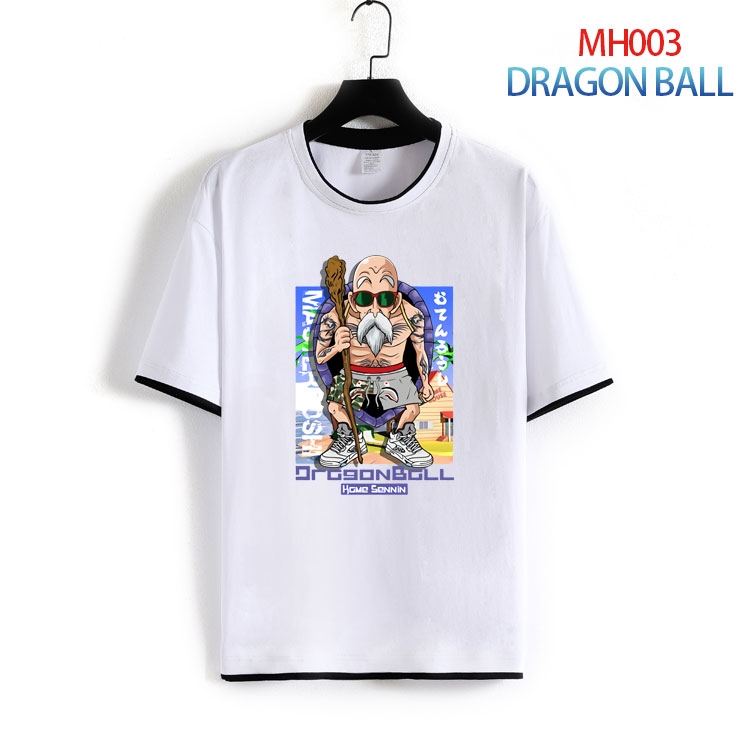 DRAGON BALL Pure cotton  Loose short sleeve round neck T-shirt  from S to 4XL  MH-003-(2)