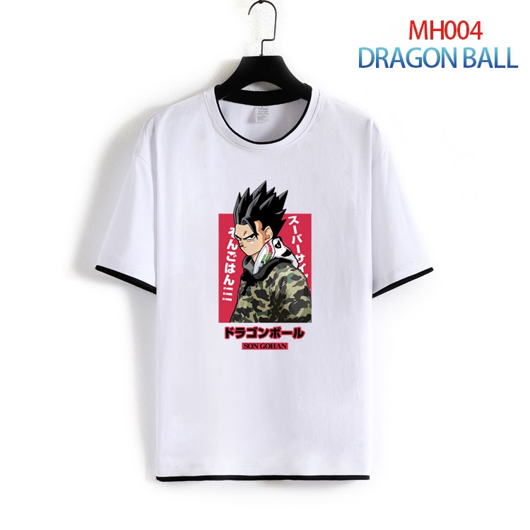 DRAGON BALL Pure cotton  Loose short sleeve round neck T-shirt  from S to 4XL  MH-004-(2)