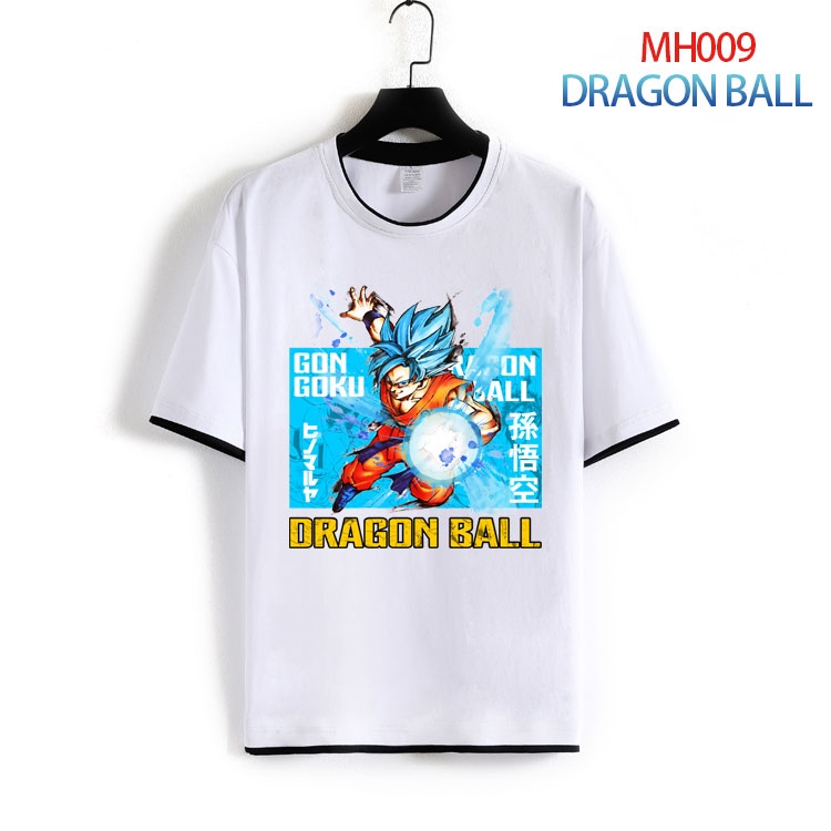 DRAGON BALL Pure cotton  Loose short sleeve round neck T-shirt  from S to 4XL  MH-009-(2)