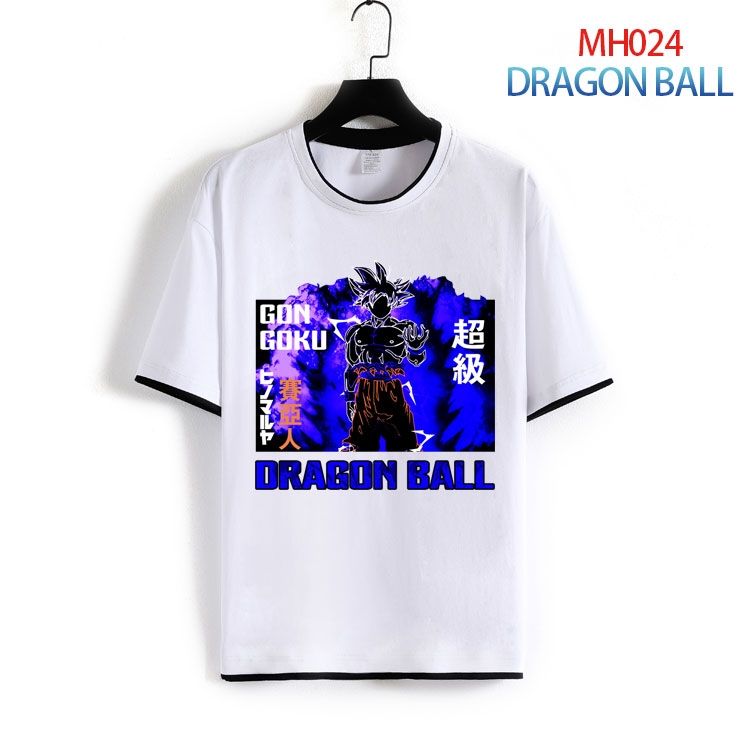 DRAGON BALL Pure cotton  Loose short sleeve round neck T-shirt  from S to 4XL  MH-024-(2)