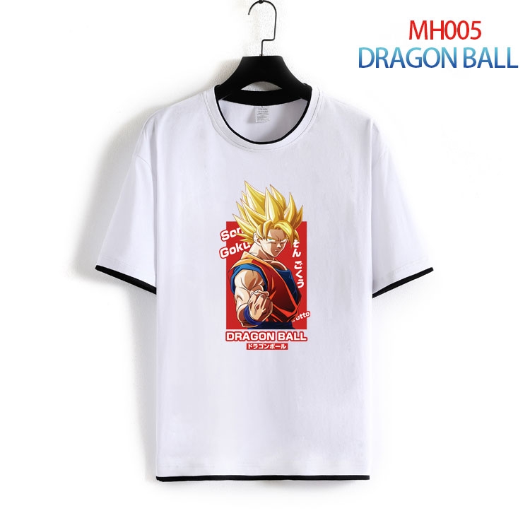 DRAGON BALL Pure cotton  Loose short sleeve round neck T-shirt  from S to 4XL MH-005-(2)
